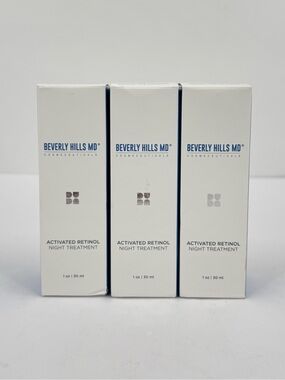 Beverly Hills MD Activated Retinol Night Treatment, Set of 3 Bundle Deal